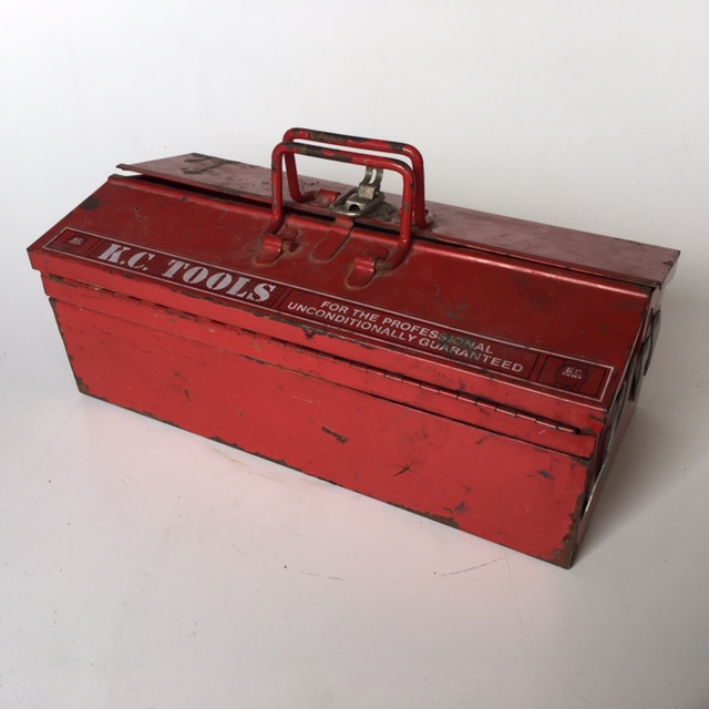 TOOL BOX, Medium Red KC Tools